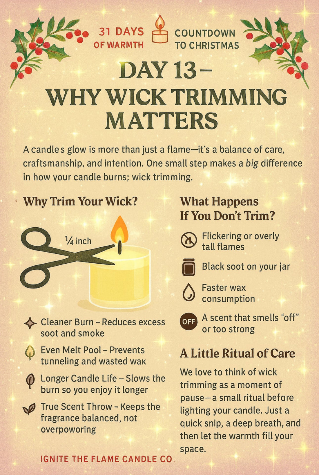 31 Days of Warmth • Countdown to Christmas