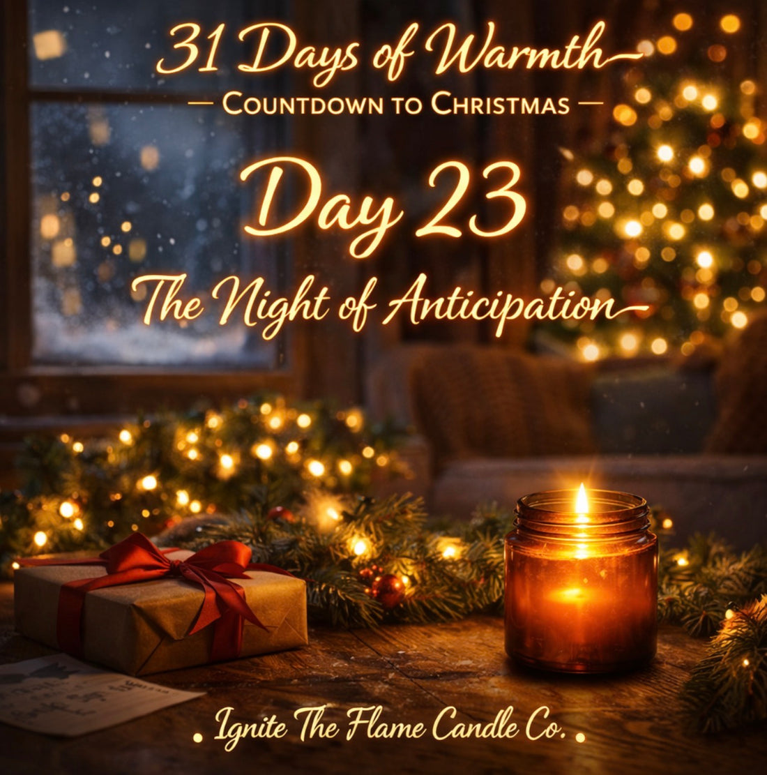 Day 23- 31 Days of Warmth- Countdown to Christmas