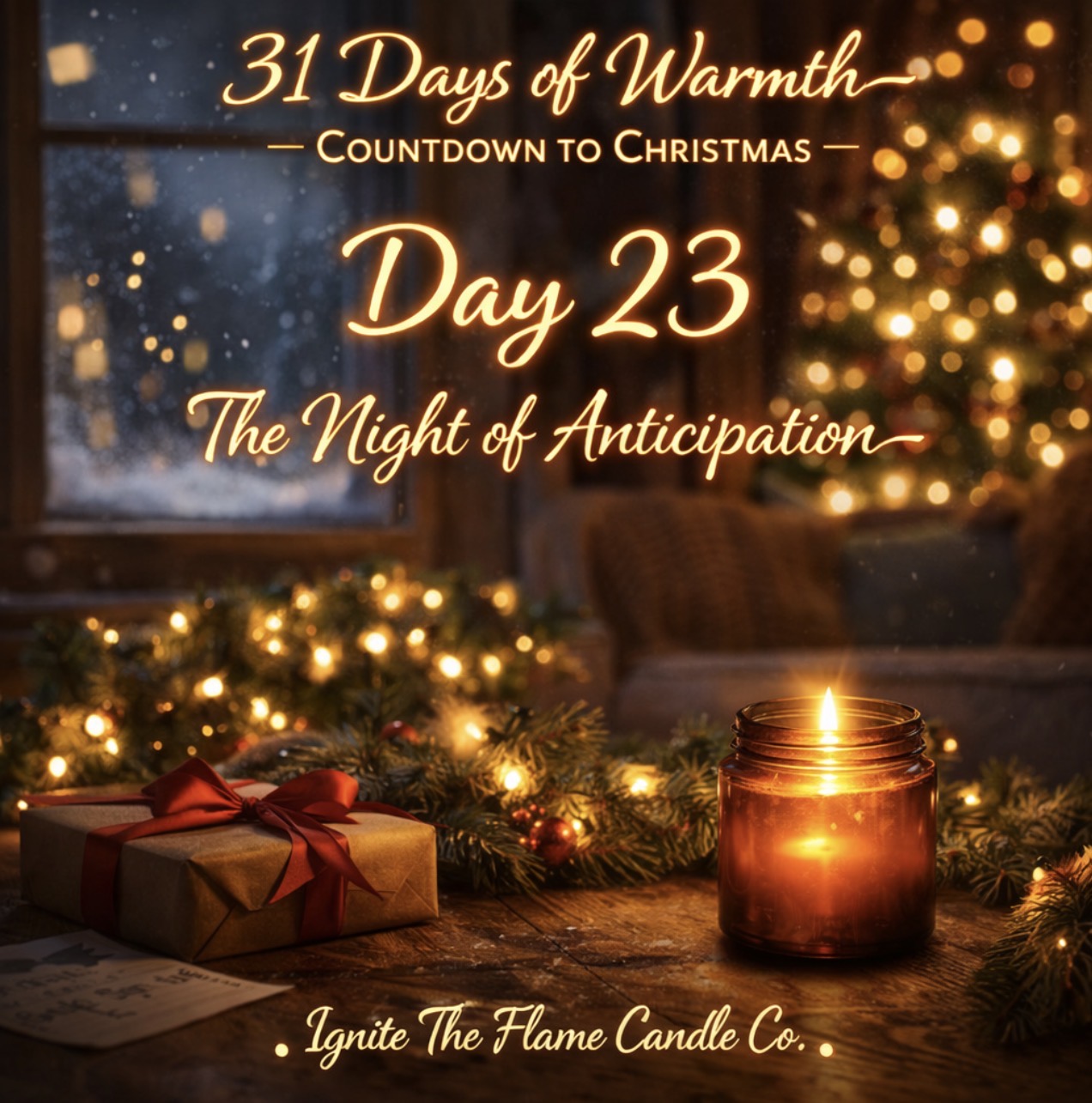 Day 23- 31 Days of Warmth- Countdown to Christmas
