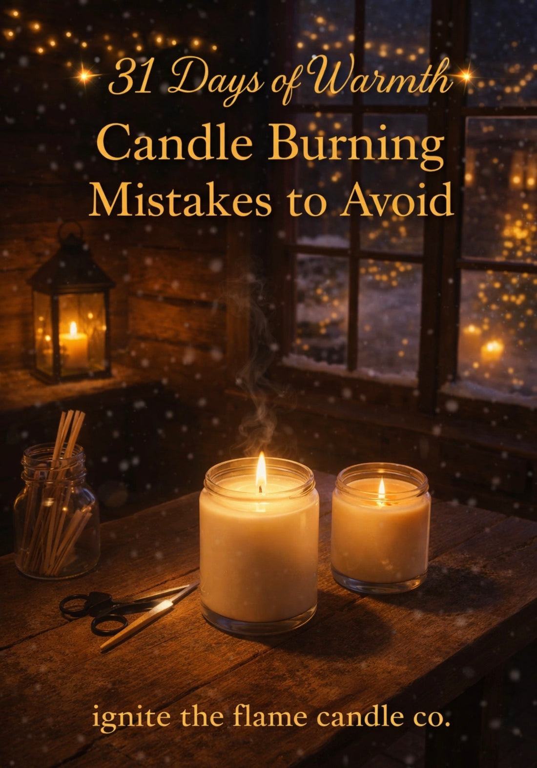 🕯️ Day 27 – Candle Burning Mistakes to Avoid