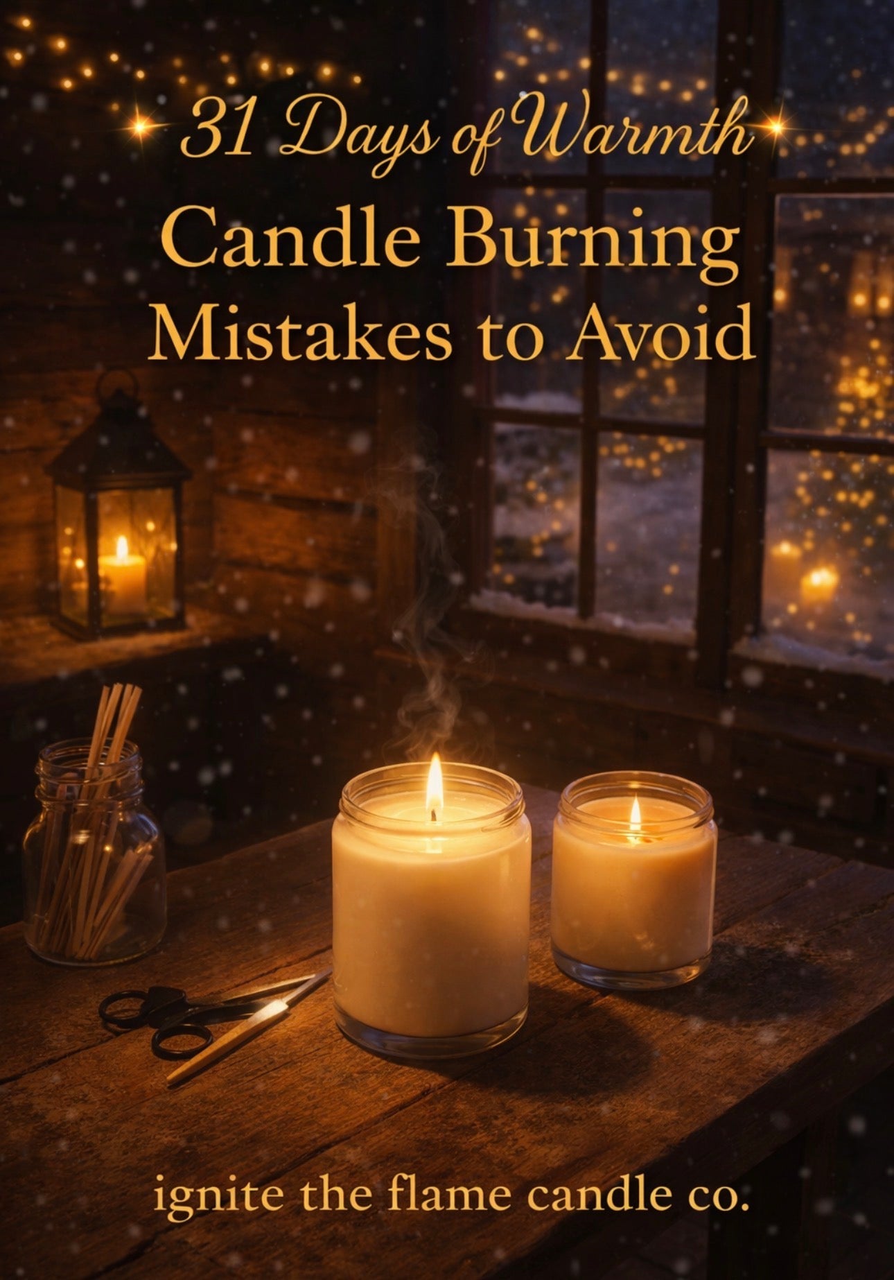 🕯️ Day 27 – Candle Burning Mistakes to Avoid