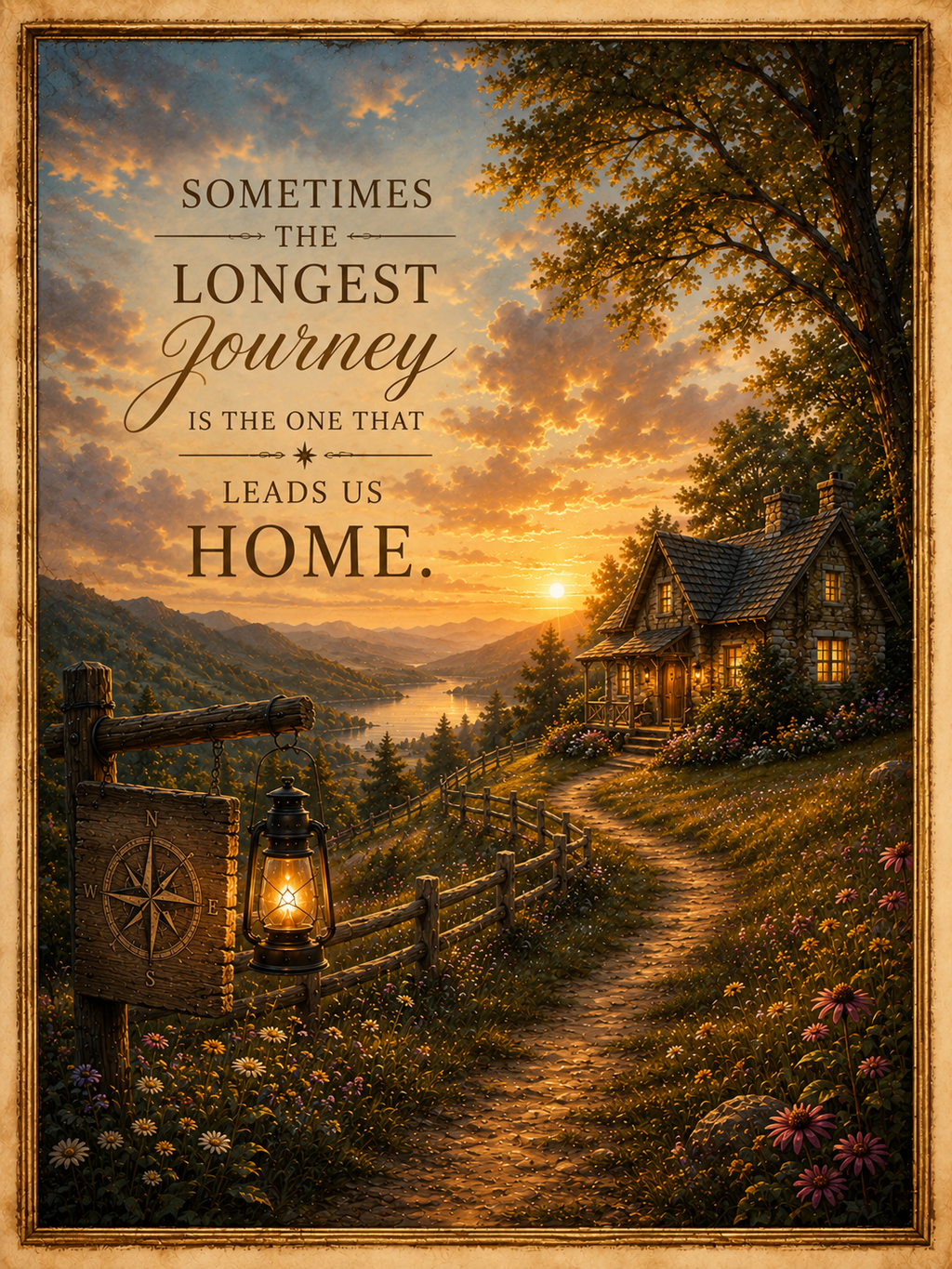 Compass Gallery Collection | Printable Story-Driven Artwork