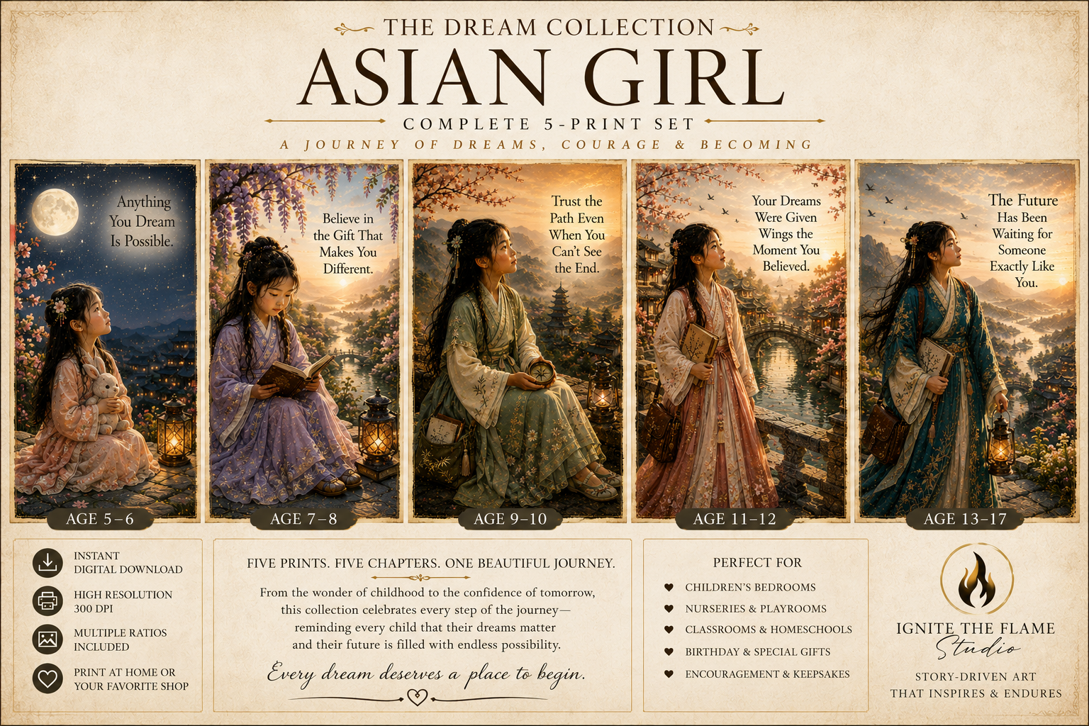 East Asian Heritage Collection | Printable Art