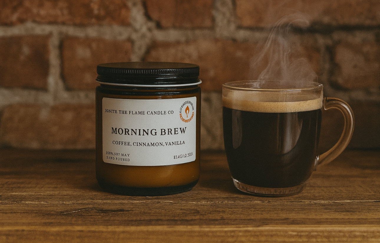 premium soy wax coffee candle