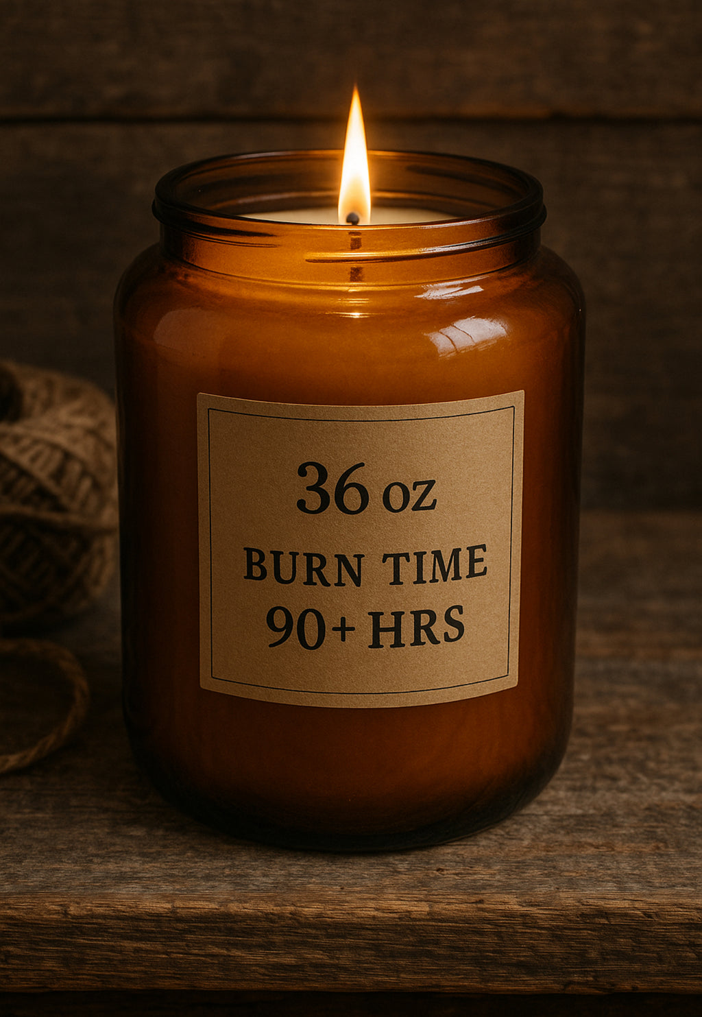 handmade soy candle vessel