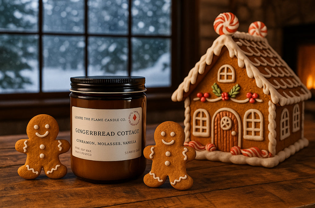 gingerbread soy wax candle