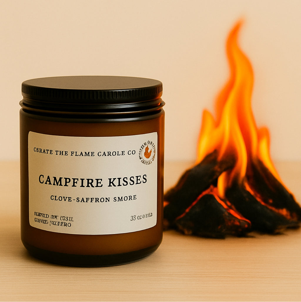 campfire scented candle