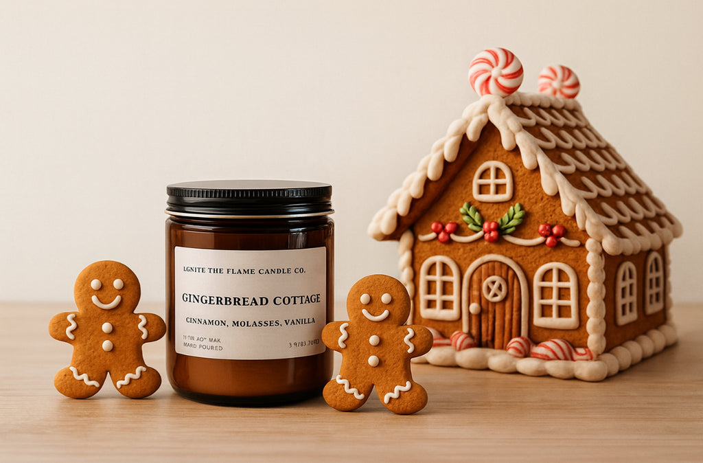 gingerbread soy wax candle