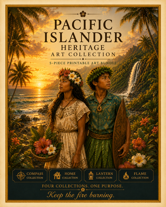 Pacific Islander Heritage/ Printable Artwork Collection