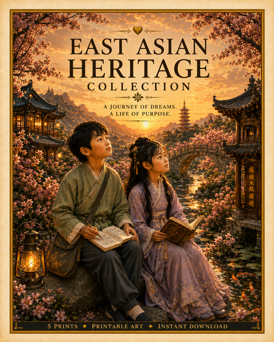 East Asian Heritage Collection | Printable Art